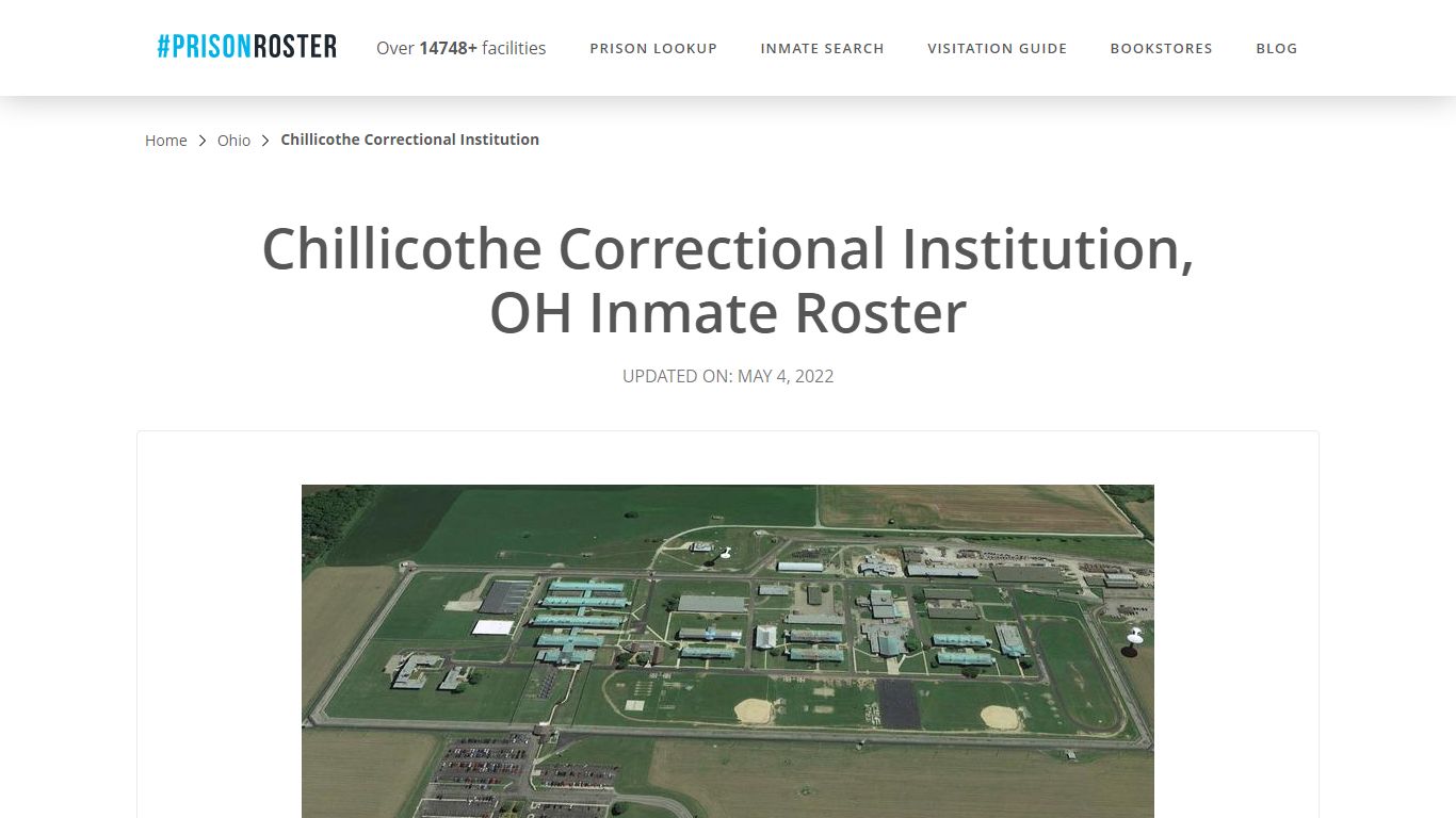 Chillicothe Correctional Institution, OH Inmate Roster